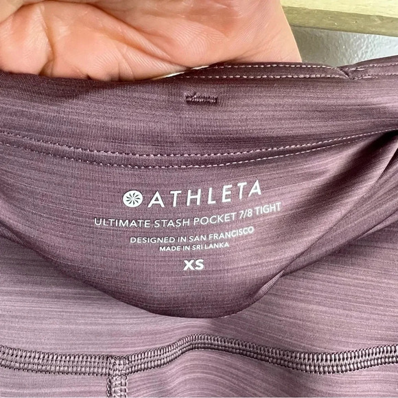 Athleta Ultimate Stash Pocket Space Dye 7/8 Tight Size XS
Smoked Almond Brown - Picture 4 of 13